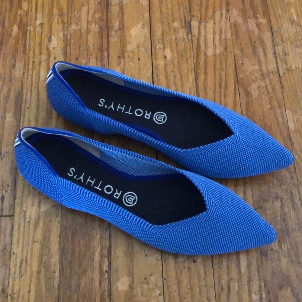 Rothys Blue Point Flats